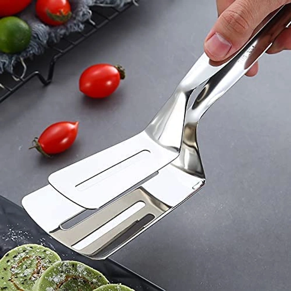 N-115 Stainless Steel Roti Flipping  Tong (1pc)