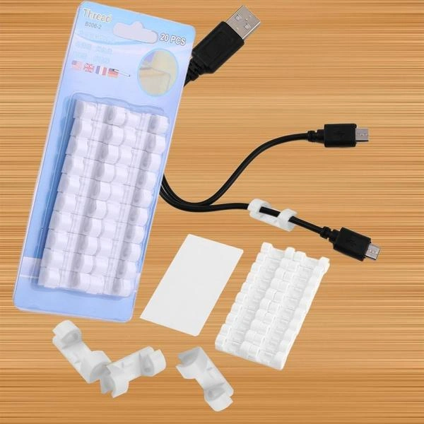 Self Adhesive Cable Clips Wire Manage Holder Sticky