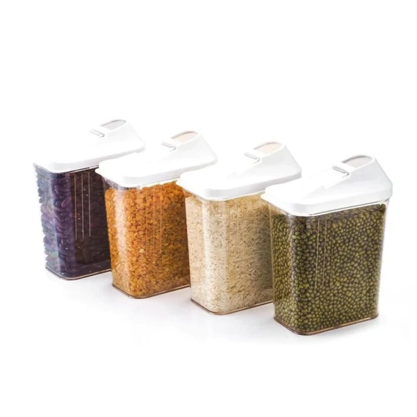 set of 6 Free flow container