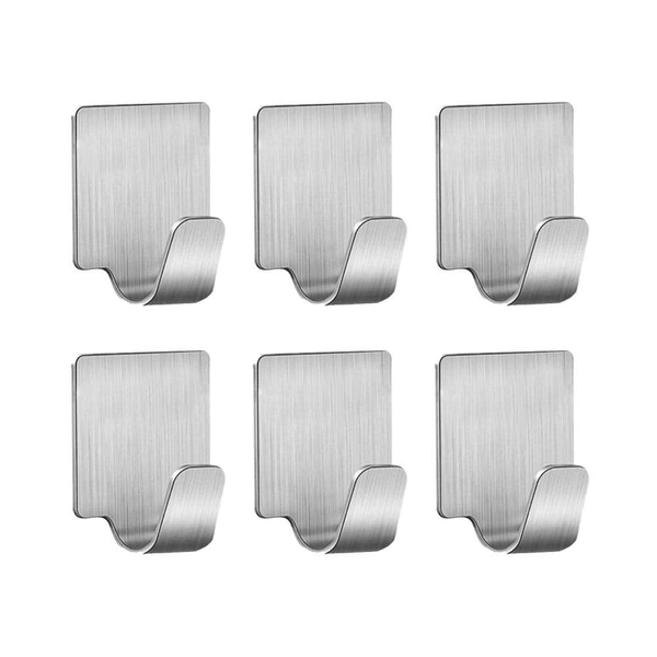 Set of 6 Steel Hook (Multi Shape)