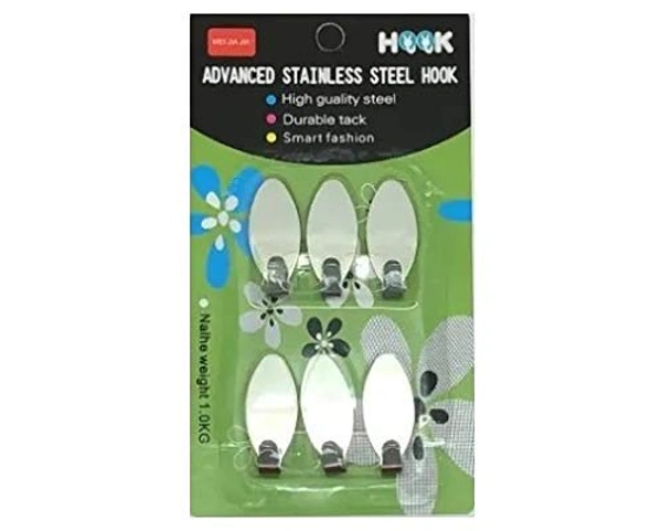 Set of 6 Steel Hook (Multi Shape)