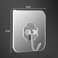 Set of 9 Transparent Hook