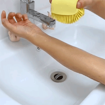 Silicon Bath Brush