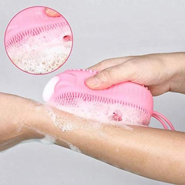 Silicon Bubble Bath Scrubber