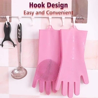 Silicon Kitchen Dish Scrubber glove