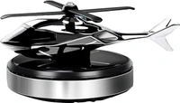 Solar helicopter aroma for car dashboard