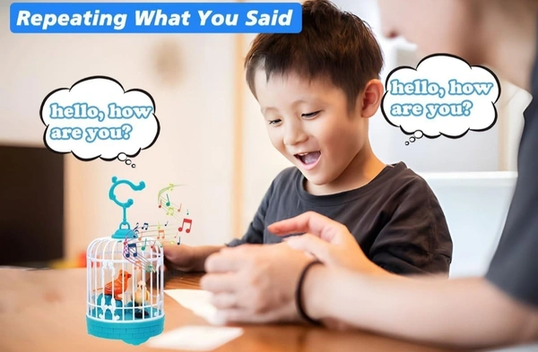 Talking bird toy