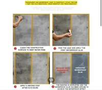 TRANSPARENT WATERPROOF GLUE