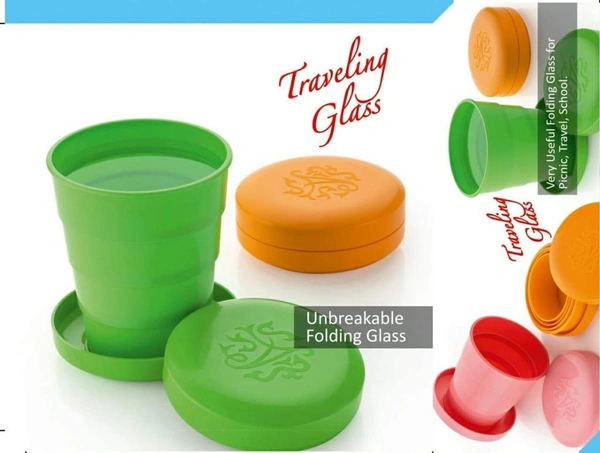 Travel glass Plastic