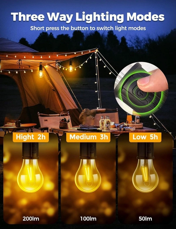 Unbreakable Hanging Clip Bulb 1 PC