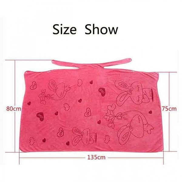 WEARBLE BATH TOWEL WOMEN'S LADY