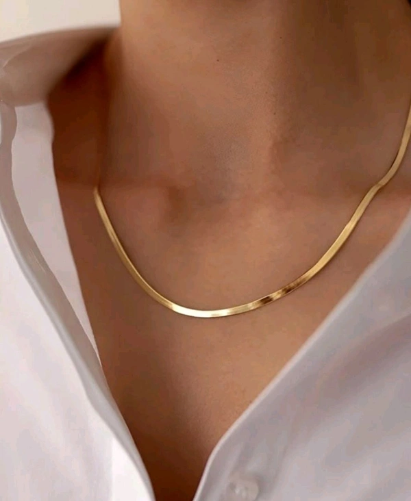 DIANA ELEGANT NECKPIECE ( ANTI TARNISH - STAINLESS STEEL)