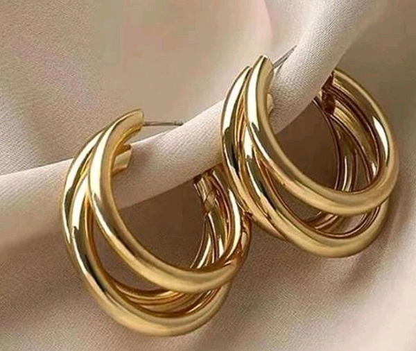 TRIPLE METAL HOOPS 