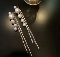 PEARL & STONE DANGLERS 