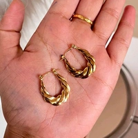 SENORITA HOOPS - STAINLESS STEEL ( ANTI TARNISH) 