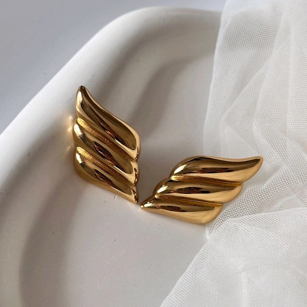 DARLA STUDS - STAINLESS STEEL ( ANTI TARNISH) 