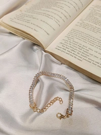 TENNIS BRACELET- STAINLESS STEEL (ANTI-TARNISH)