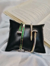 PREMIUM STONE BRACELET - STAINLESS STEEL (ANTI-TARNISH) - White