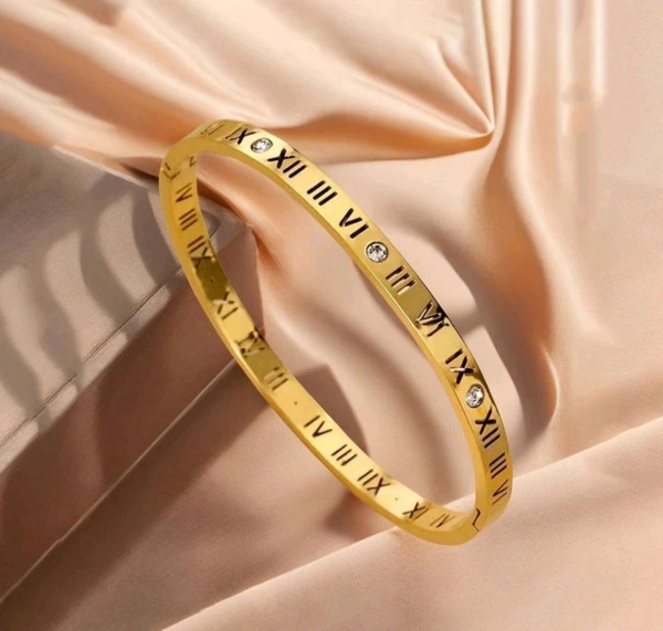 NUMERICAL SLEEK BRACELET- STAINLESS STEEL (ANTI-TARNISH)