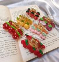 FRUIT CHARM CLAWS  - Red Cherry