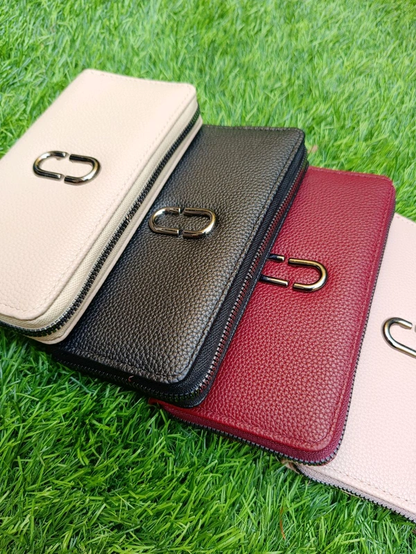 PREMIUM FAUX LEATHER WALLETS  - Black