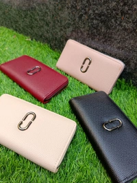 PREMIUM FAUX LEATHER WALLETS  - Black