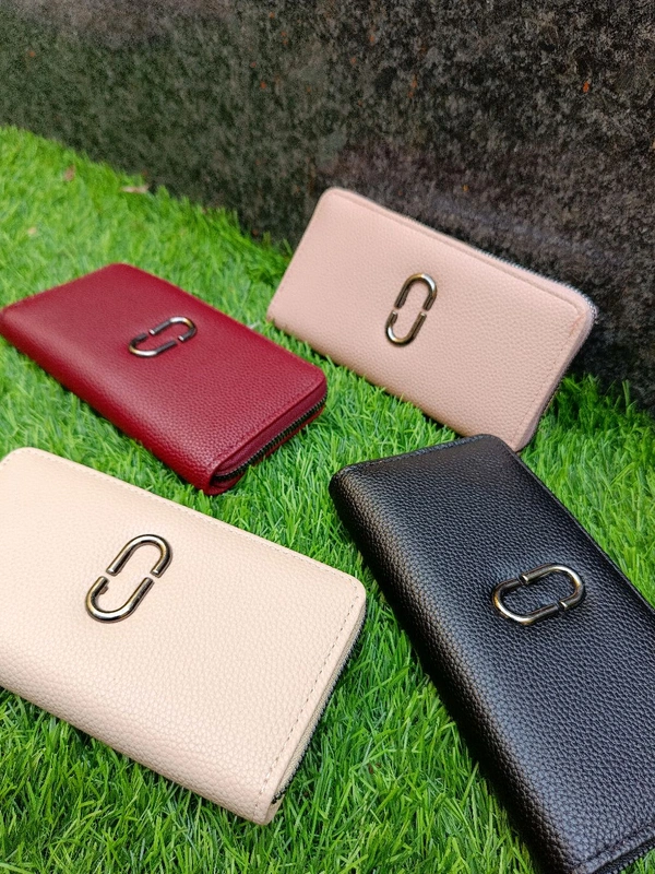 PREMIUM FAUX LEATHER WALLETS  - Black