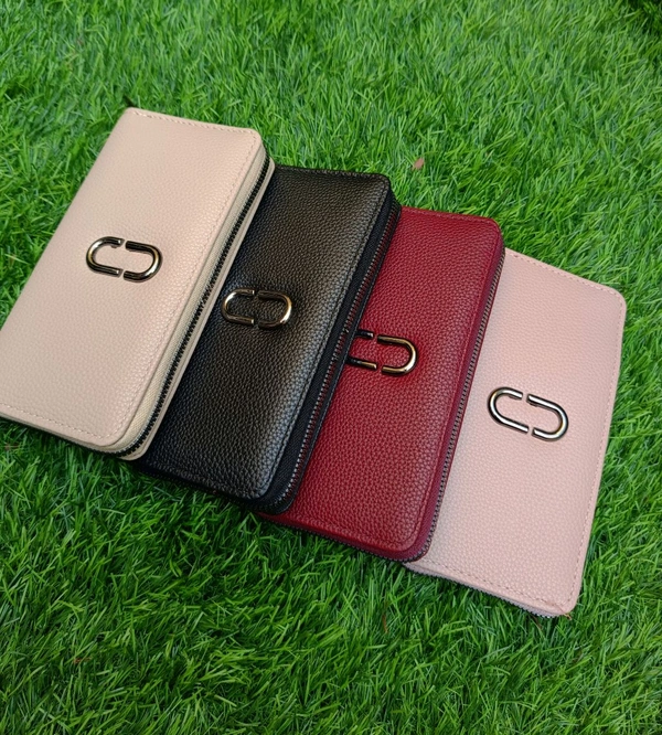 PREMIUM FAUX LEATHER WALLETS  - Beige