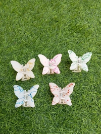 ASSORTED CLIPS (Random) - Clearance Sale  - Matte Flower