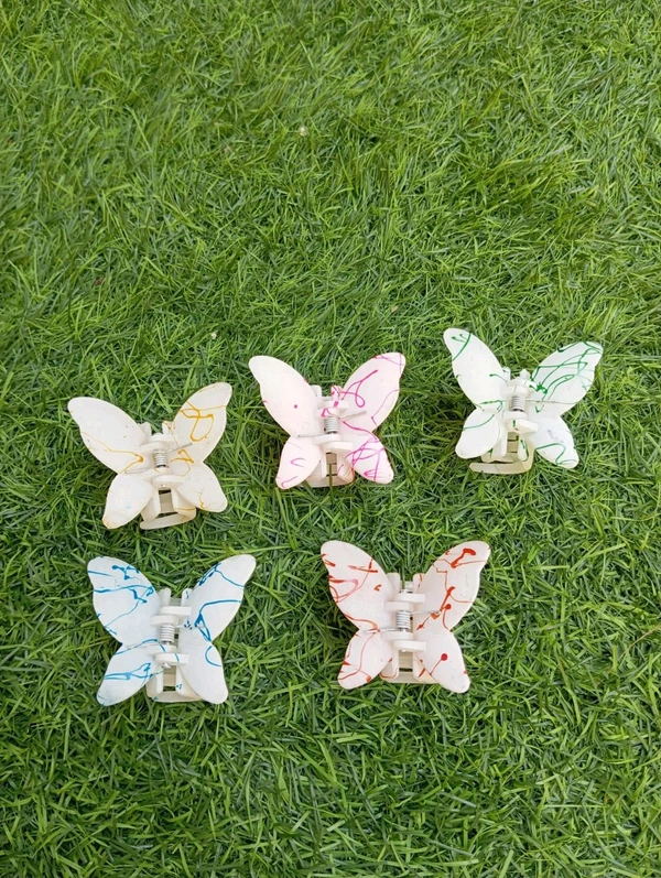 ASSORTED CLIPS (Random) - Clearance Sale  - Matte Flower