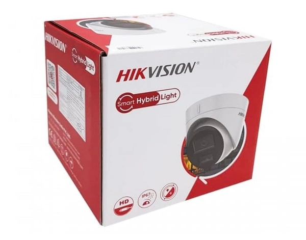 HIKVISION 1080p/2MP Smart Dual-Light Network Indoor IP Dome CCTV Camera Built-in Wireless Microphone for Nvr + Ip67 & Human and Vehicle Detection (Ds-2Cd1323G2-Liu) 