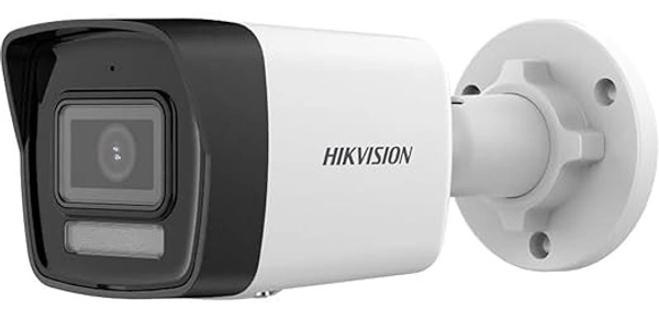 HIKVISION 2 MP Wireless 1080P Smart Hybrid Light Outdoor Bullet Network IP CCTV Camera Built-in Mic with Day/Night Color Vision, Motion Detection [DS-2CD1023G2-LIU] 