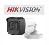 HIKVISION 2MP Outdoor ECO Bullet Wired CCTV 1080p Camera [DS-2CE1AD0T-ITP/ECO] for 2MP & Above DVR, White
