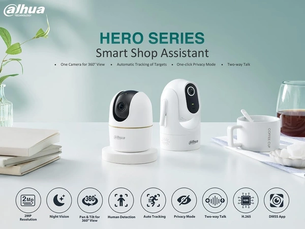 DAHUA Hero A1 Indoor PAN/TILT WiFi 2 MEGA Pixel Camera