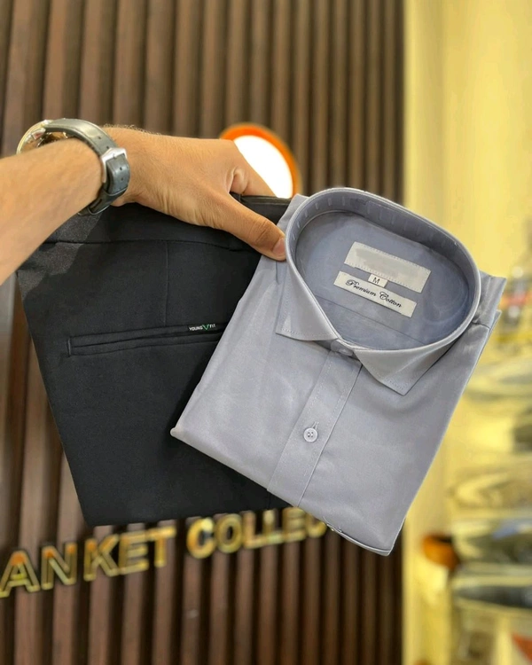 Premium Shirt / Pant Combo For Men's Wear - XL-42, 36