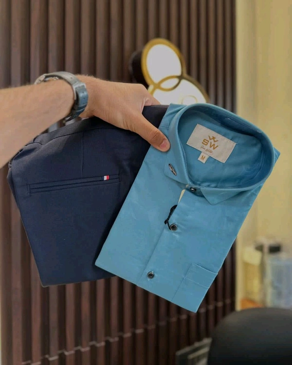 Premium Shirt / Pant Combo For Men's Wear - XXL-44, 32