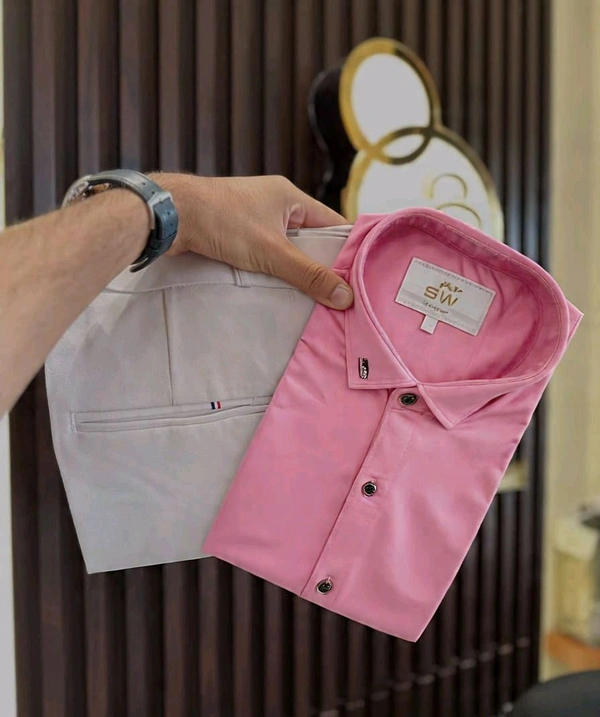 Premium Shirt / Pant Combo For Men's Wear - XXL-44, 28