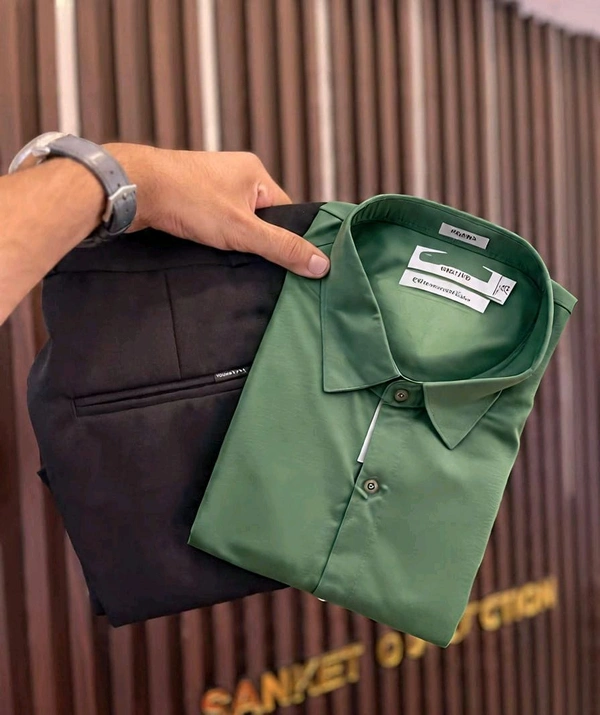 Premium Shirt / Pant Combo For Men's Wear - L-40, 34