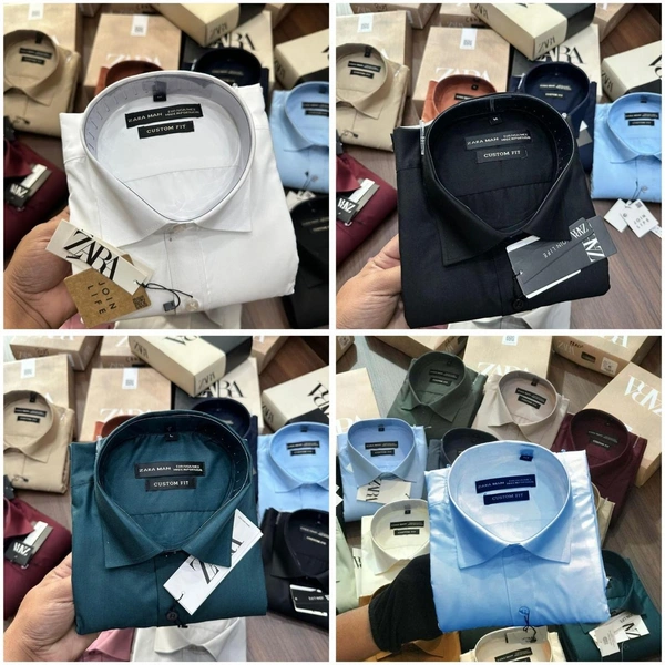 Zara Men's  Premium Shirt Combo - XL- 42