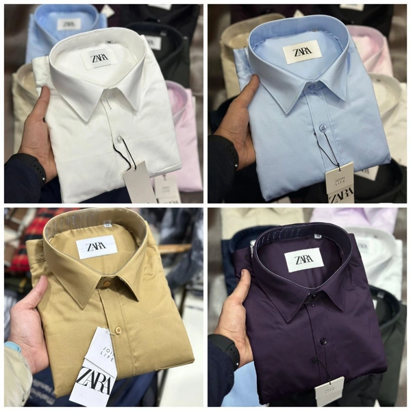 Zara Men's Shirt Combo - L- 40