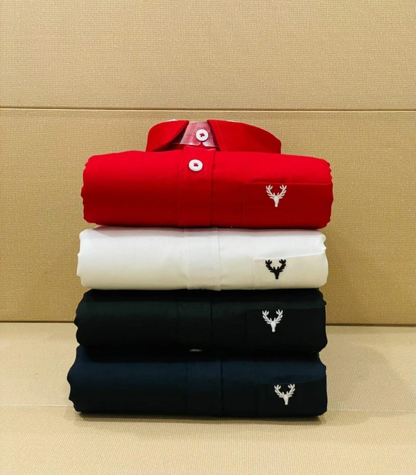 Jais Fashion Allen Men's Plain Shirt Combo - Pack of 4 | Premium Cotton | Casual & Formal Wear - XL-42