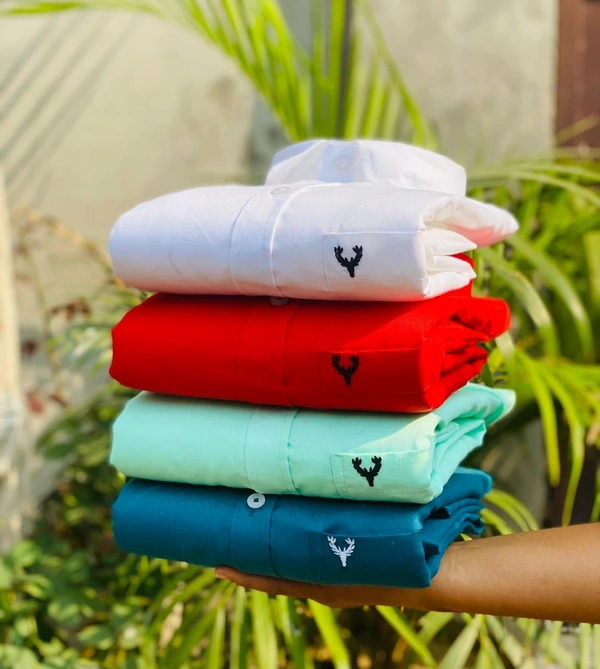 Jais Fashion Allen Men's Plain Shirt Combo - Pack of 4 | Premium Cotton | Casual & Formal Wear - M-38