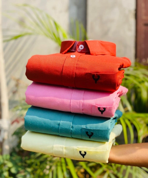 Jais Fashion Allen Men's Plain Shirt Combo - Pack of 4 | Premium Cotton | Casual & Formal Wear - XL-42