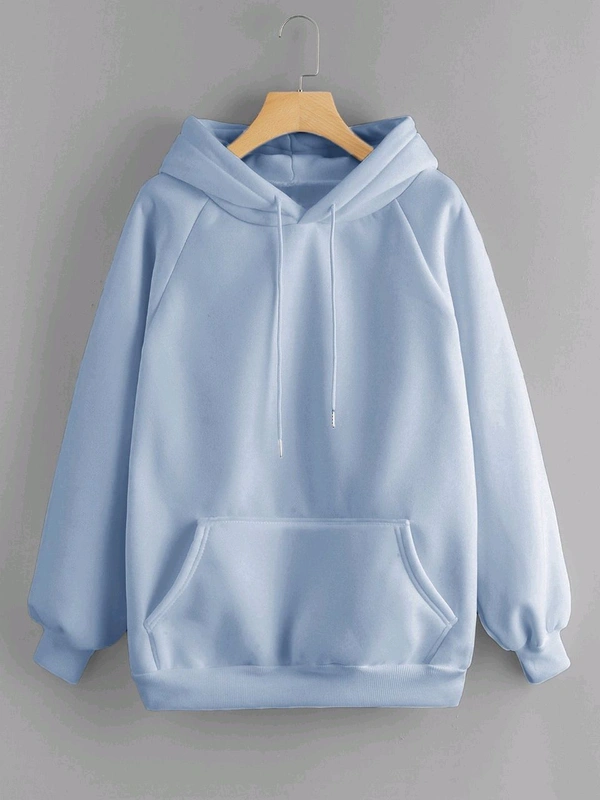 Cozy Winter Classic Hoodie Collection 5 Color - M-38, Sky Blue