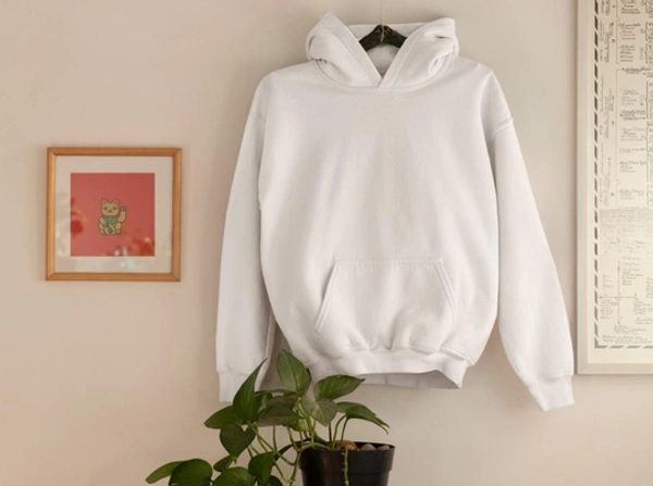 Cozy zaraa Winter Classic Hoodie Collection - M-38, White