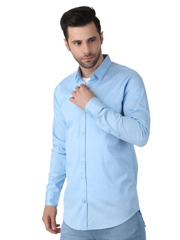 Jais Fashion Plain Shirt Combo (Pack of 4) - L-40