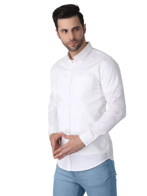 Jais Fashion Plain Shirt Combo (Pack of 4) - L-40