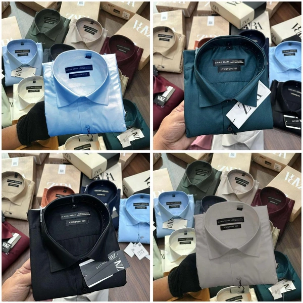 Zara Men's  Premium Shirt Combo - M- 38