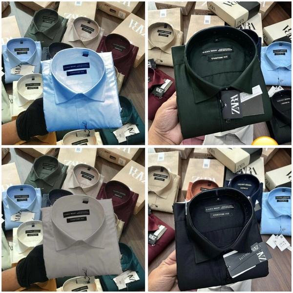 Zara Men's  Premium Shirt Combo - M- 38