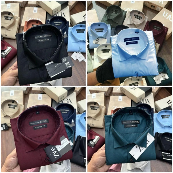 Zara Men's  Premium Shirt Combo - XXL- 44